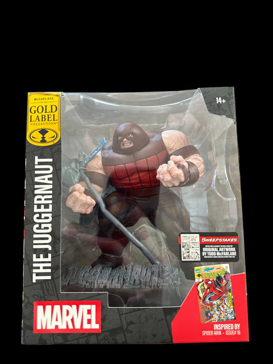MCFARLANE GOLD LABEL COLLECTION JUGGERNAUT INSPIRED BY SPIDER-MAN ISSUE #16￼