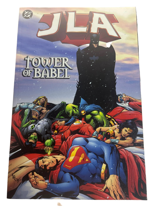 DC JLA TOWER OF BABEL SOFTCOVER