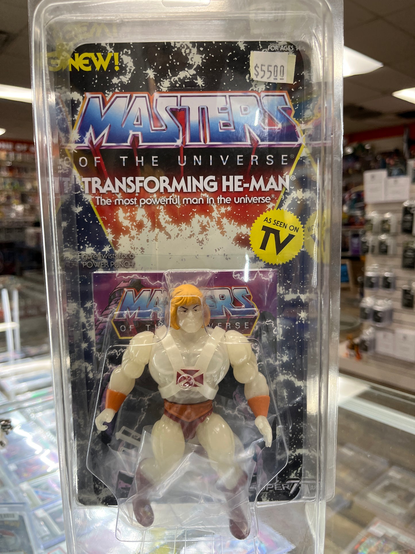 MASTERS OF THE UNIVERSE TRANSFORMING HE-MAN