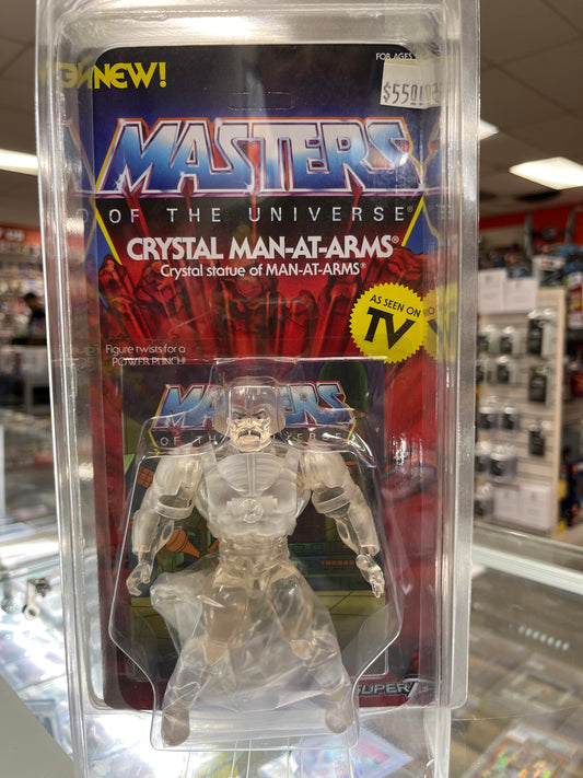 MASTERS OF THE UNIVERSE CRYSTAL MAN-AT-ARMS