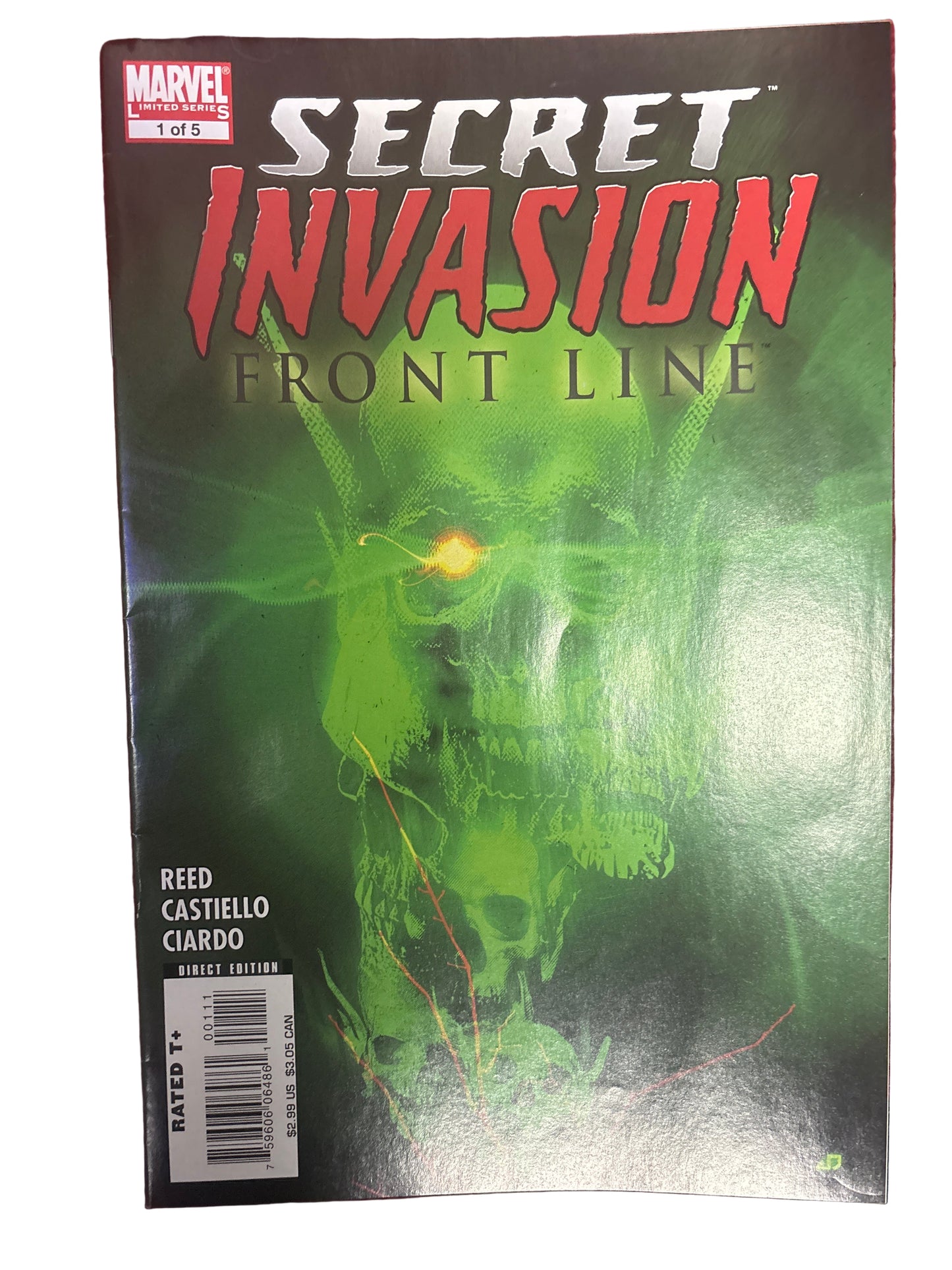 MARVEL COMICS LIMITED SERIES SECRET INVASION FRONT LINE #1