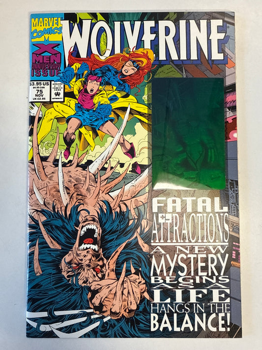 MARVEL COMICS WOLVERINE #75 FATAL ATTRACTIONS