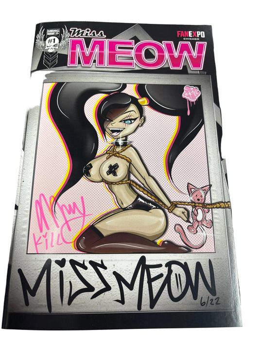MERC FANEXPO MISS MEOW #1 SIGNED BY MURPHEY WITH COA