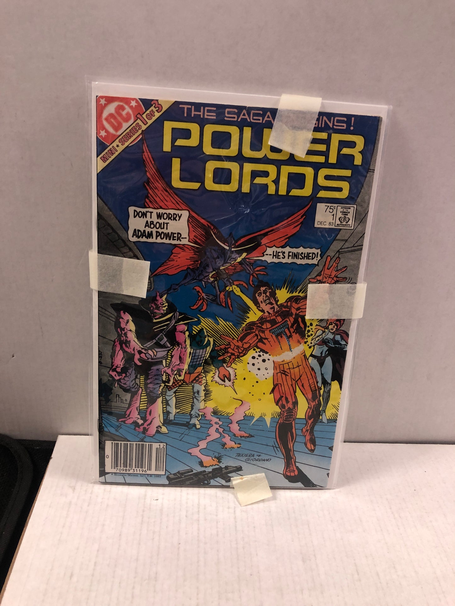 DC COMICS POWER LORDS BOOK SET 1-3