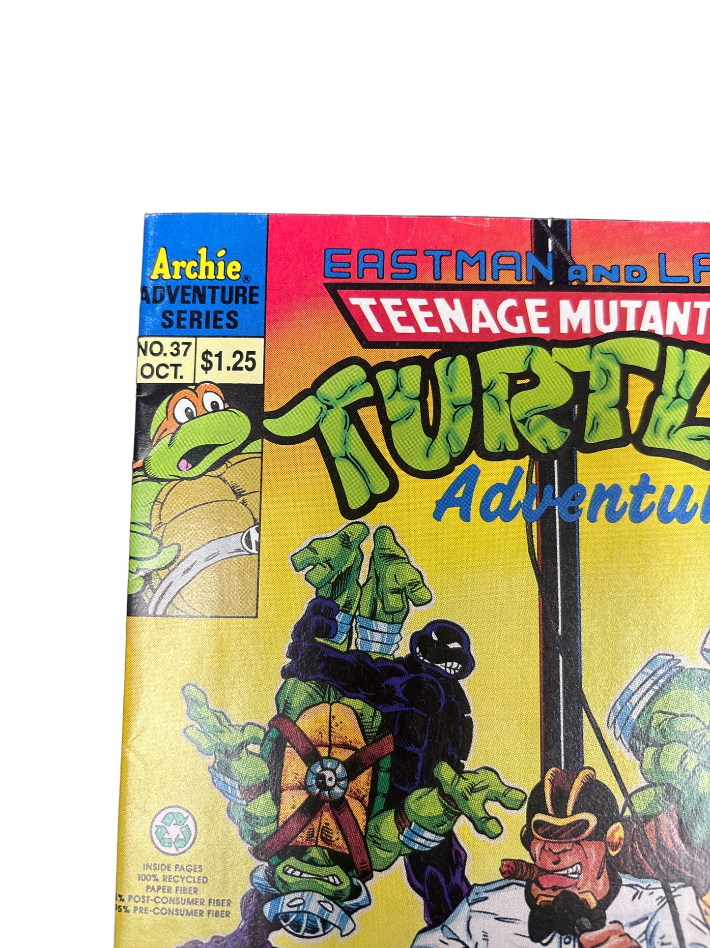 ARCHIE ADVENTURE SERIES TEENAGE MUTANT NINJA TURTLES ADVENTURES #37