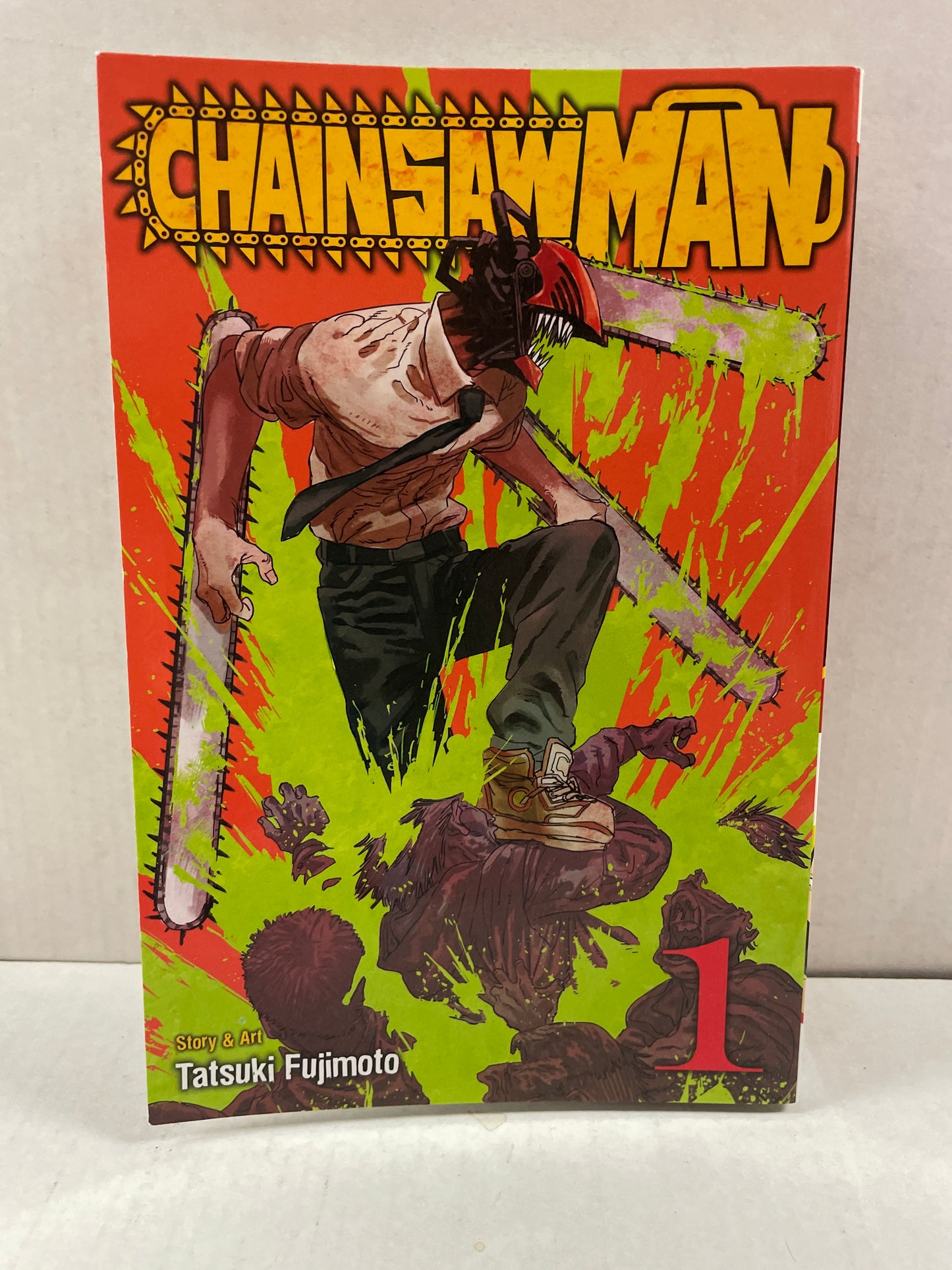 CHAINSAW MAN #1 MANGA (2021 TATSUKI FUJIMOTO) VIZ MEDIA