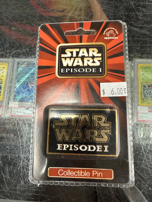 STAR WARS EPISODE 1 COLLECTABLE PIN LOGO