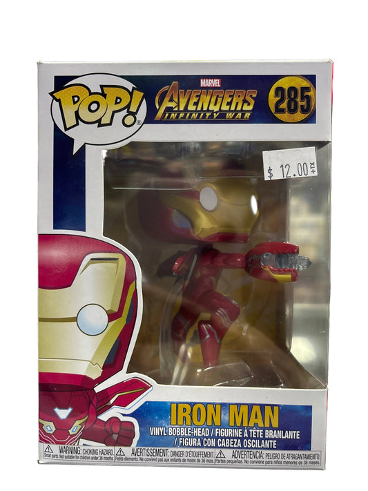 FUNKO POP MARVEL AVENGERS INFINITY WAR IRON MAN 285