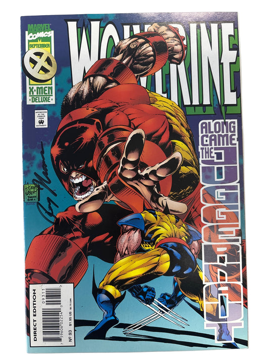 MARVEL COMICS WOLVERINE #93 SIGNED BY ROY THOMAS WITH CERTIFICATE OF AUTHENTICITY