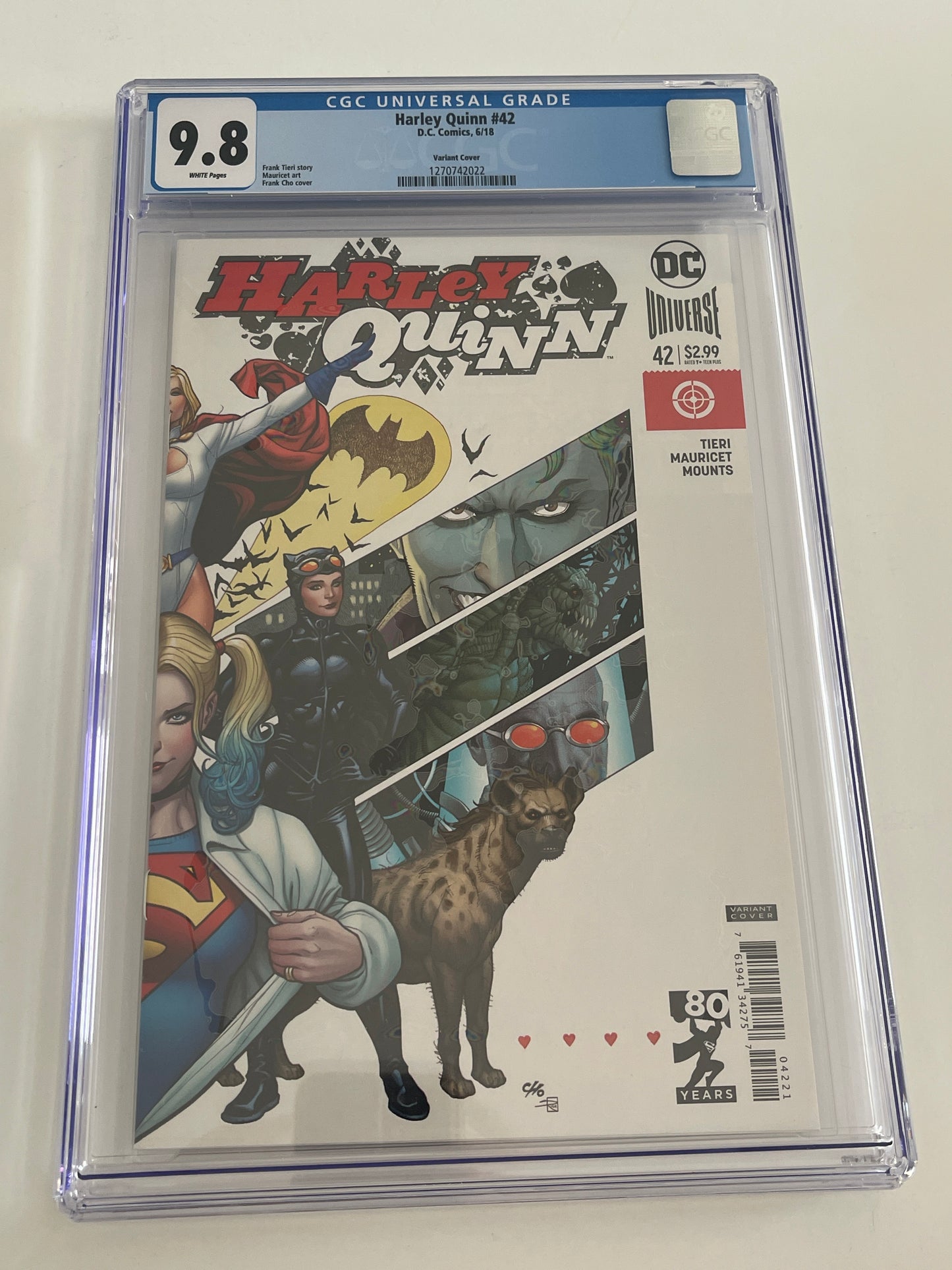 DC COMICS HARLEY QUINN CGC 9.8