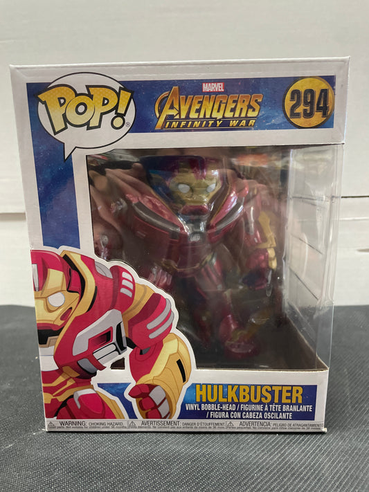 HULKBUSTER #294 FUNKO AVENGERS INFINITY WAR (EXCELLENT CONDITION)