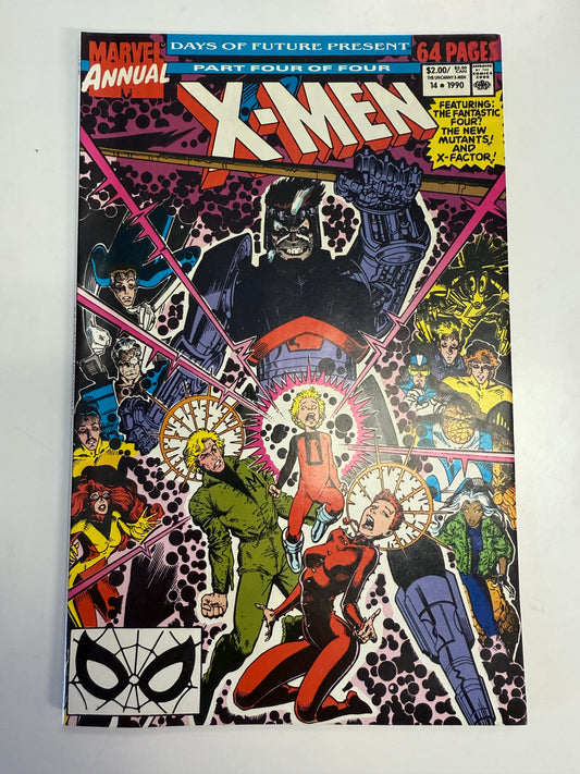 Marvel comics KING SIZE X-MEN ANNUAL #14 1990 FIRST GAMBIT!