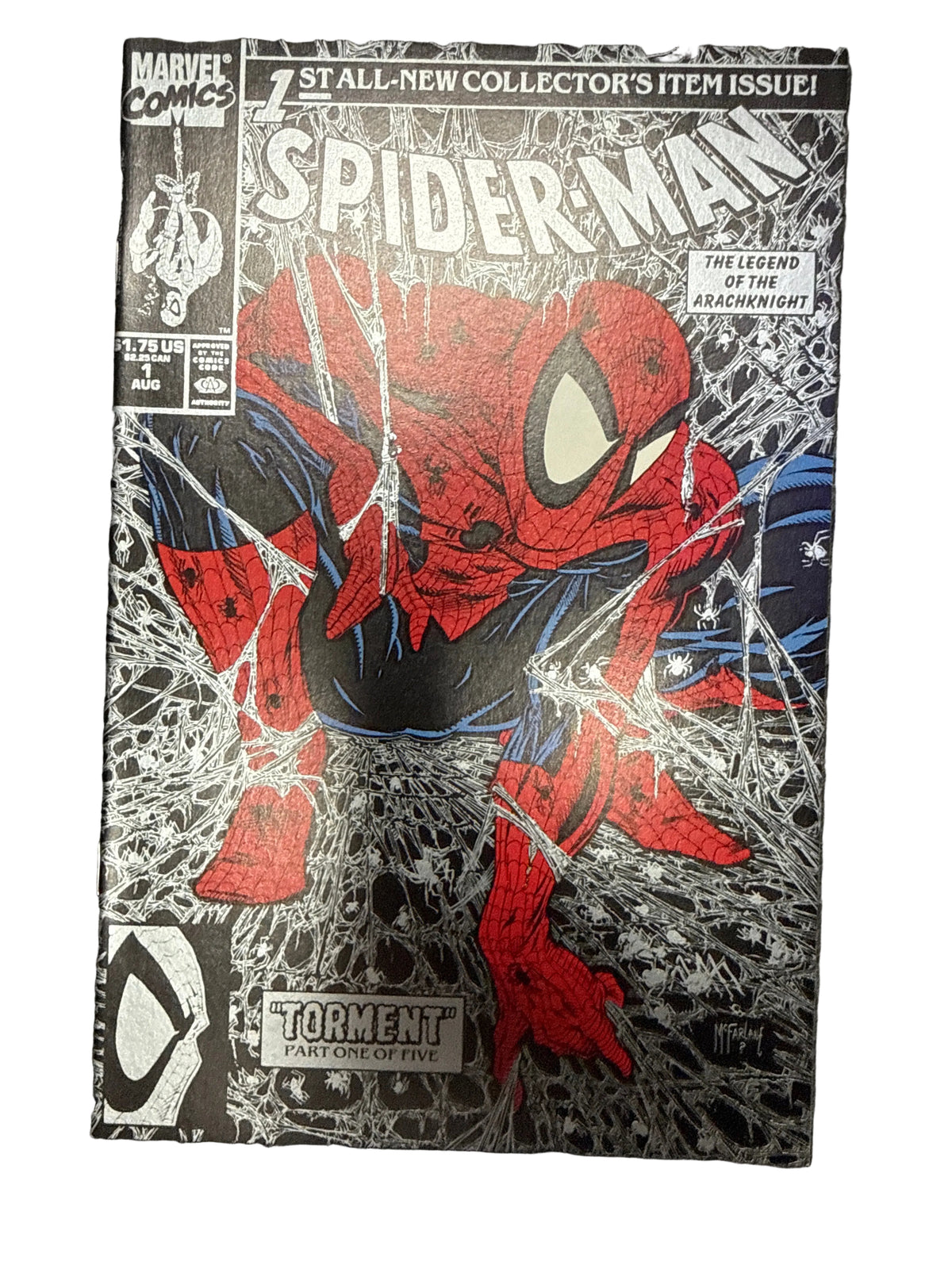 MARVEL SPIDER-MAN 1 TORMENT SILVER EDITION