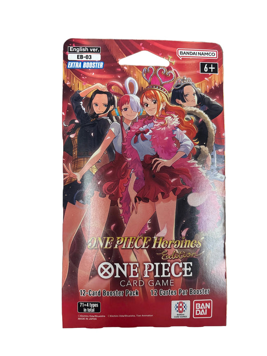 ONE PIECE HEROINES EDITION ENGLISH BOOSTER HANGER PACK EB-03