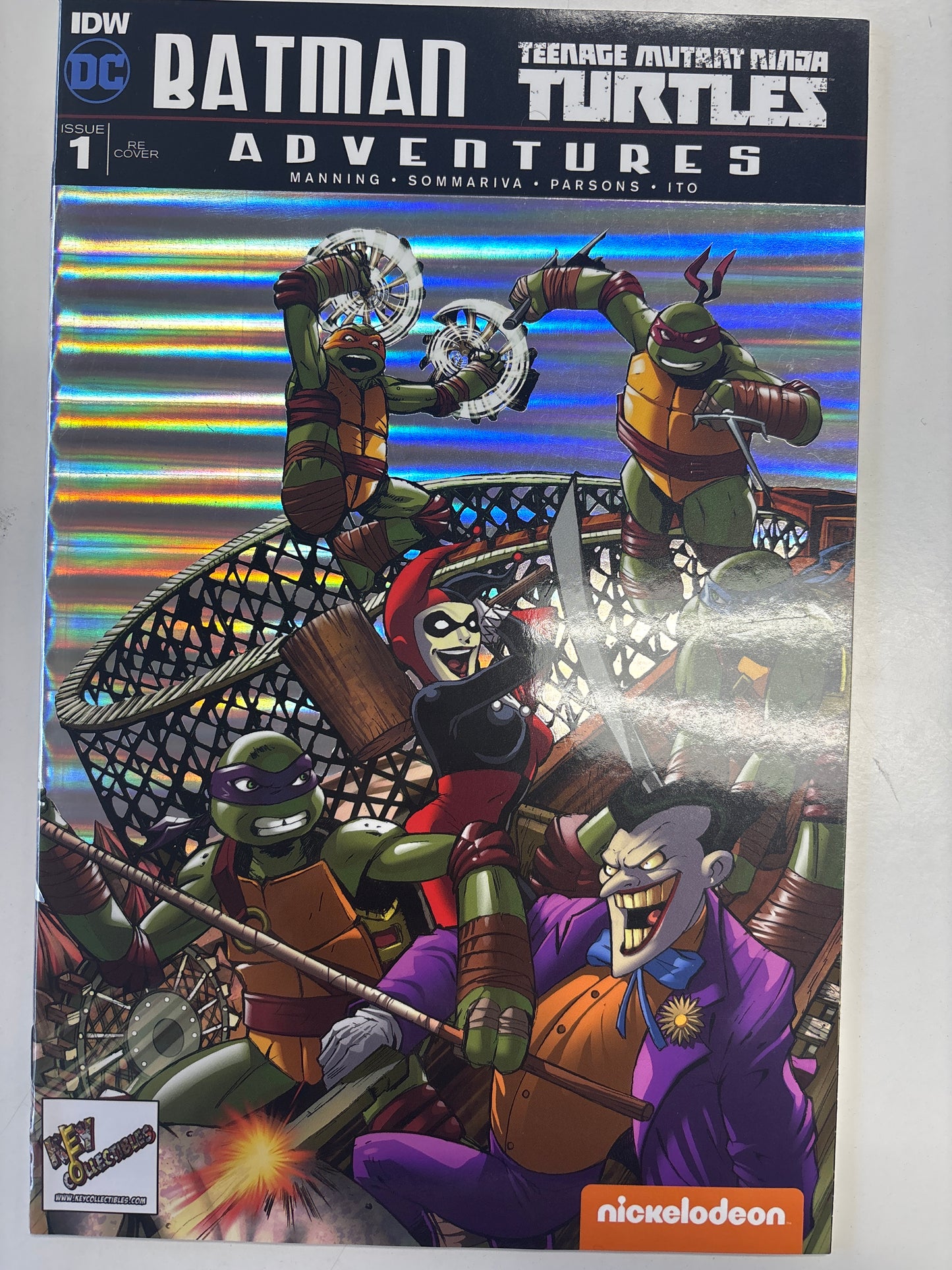 IDW DC BATMAN ADVENTURES TEENAGE MUTANT NINJA TURTLES ISSUE #1