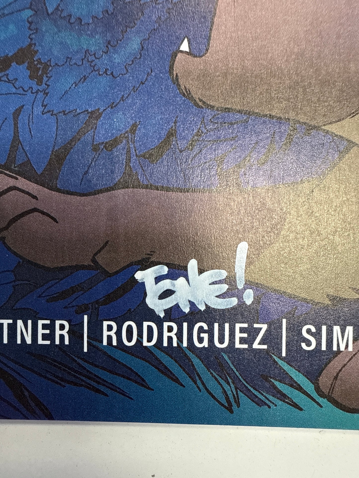 IMAGE COMICS FERAL #3 FIRST PRINT SIGNED BY TONE RODRIGUEZ