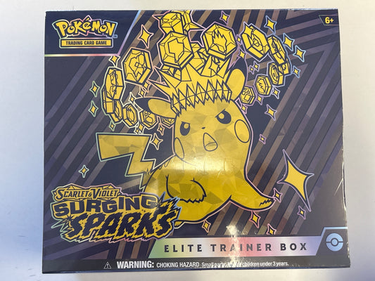 POKÉMON TCG SCARLET & VIOLET SURGING SPARKS ETB SEALED