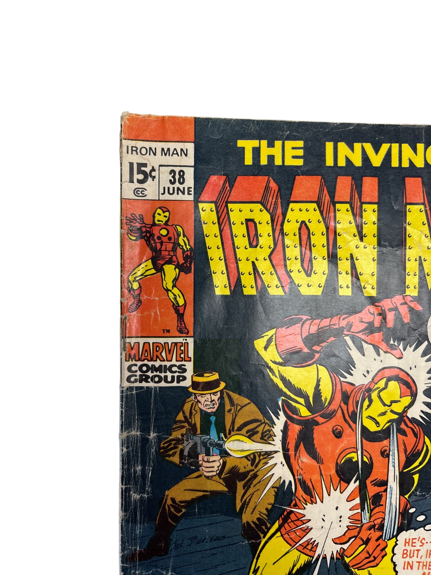MARVEL COMICS GROUP THE INVINCIBLE IRON MAN #38