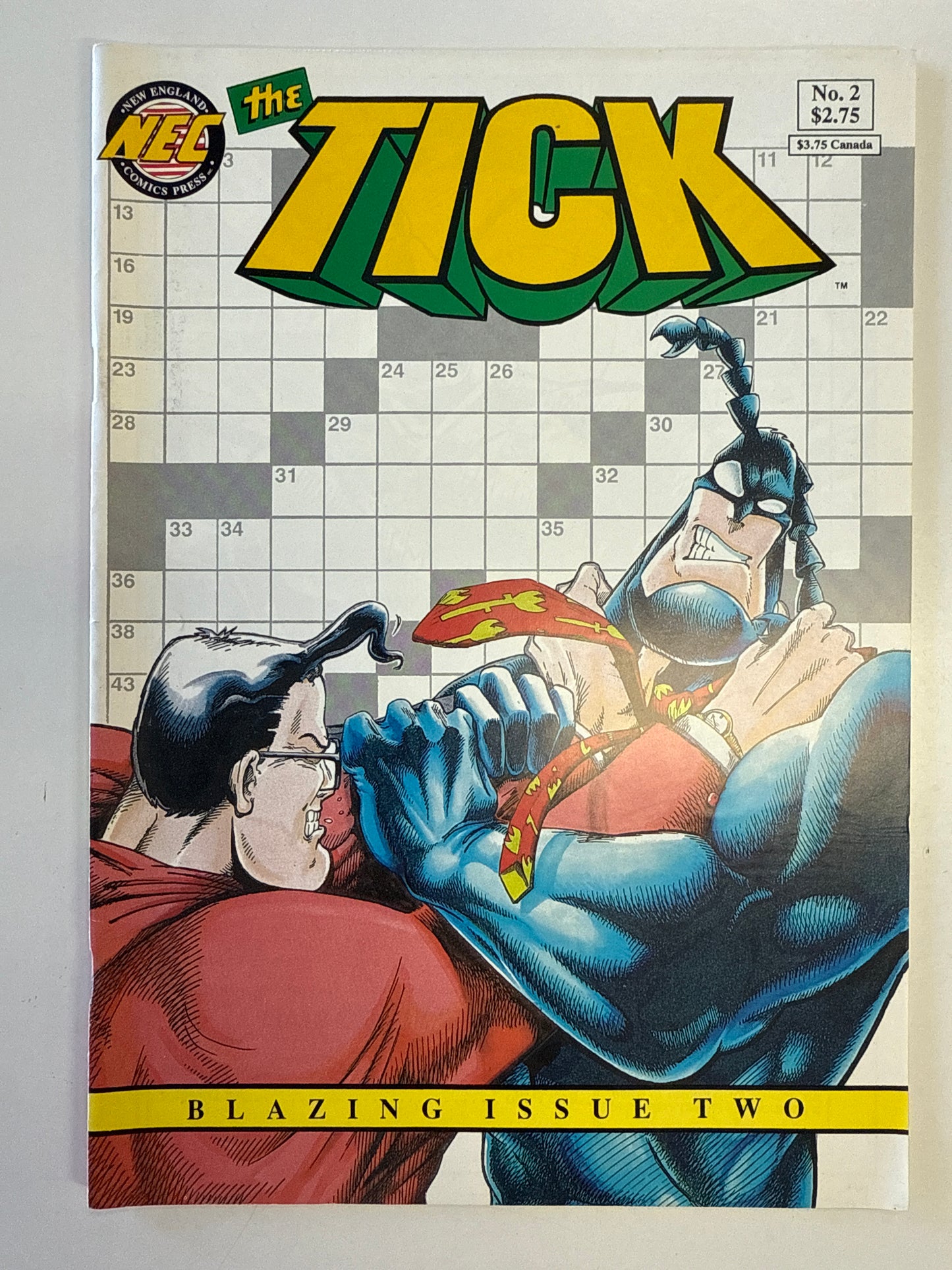 NEC The Tick 1988 #2 First Printing Comic Book