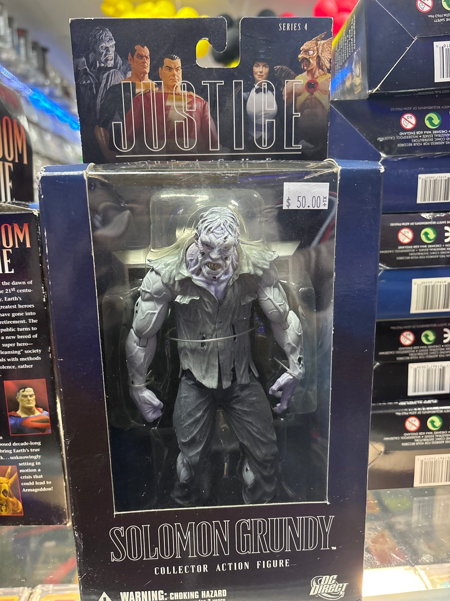 DC DIRECT JUSTICE LEAGUE SOLOMON GRUNDY