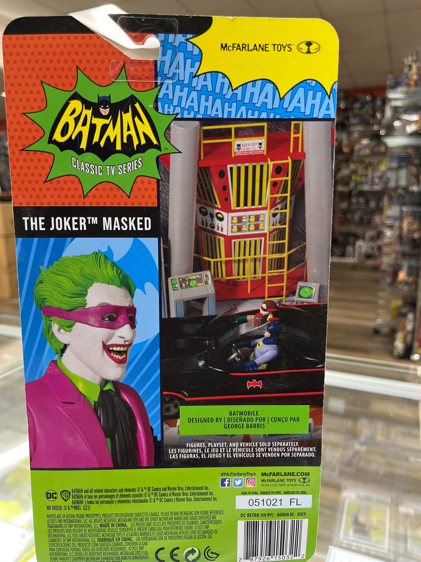 DC BATMAN CLASSIC TV SERIES THE JOKER ACTION FIGURE