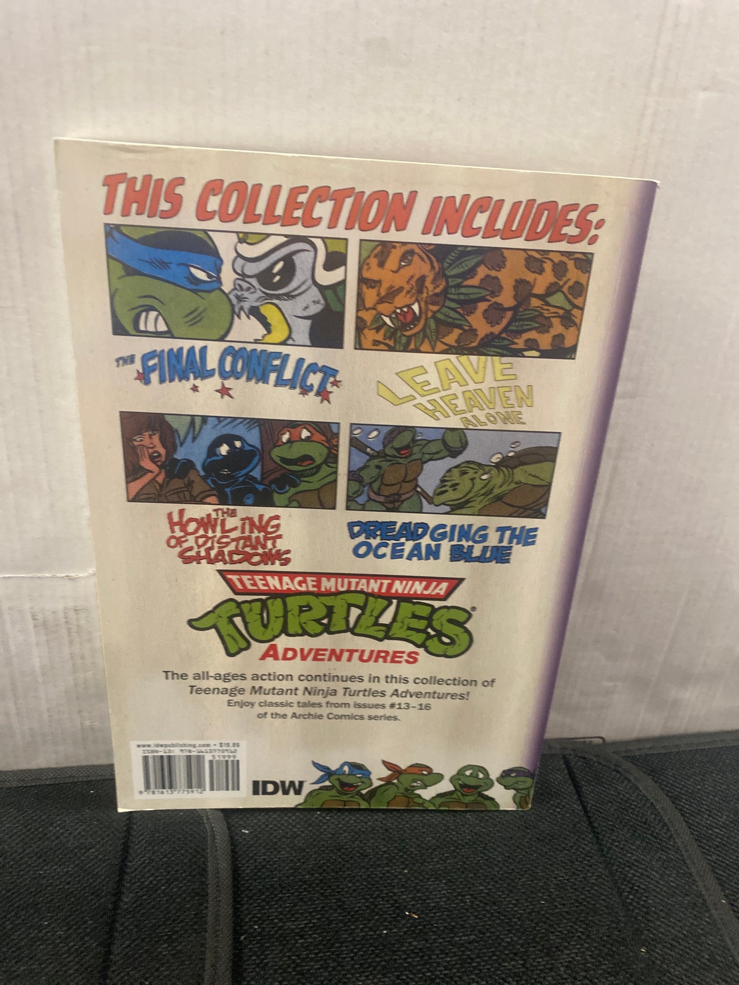 IDW PUBLISHING TEENAGE MUTANT NINJA TURTLES ADVENTURES VOLUME #4 (2013)