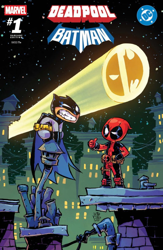 MARVEL/DC/ DEADPOOL/BATMAN #1 SKOTTIE YOUNG VARIANT