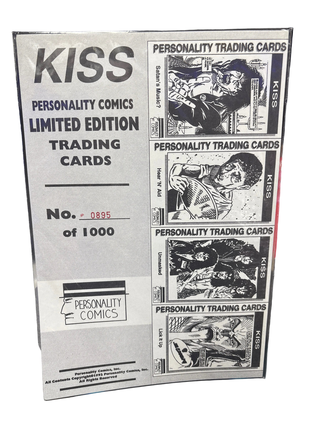 PERSONALITY COMICS KISS #1 895/1000 LIMITED EDITION