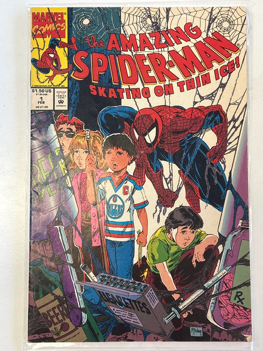 MARVEL COMICS AMAZING SPIDER-MAN SKATING ON ICE #1