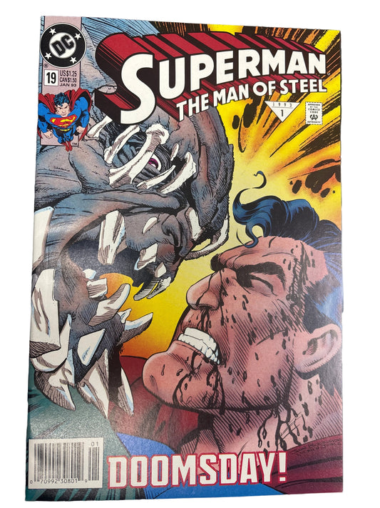 DC SUPERMAN THE MAN OF STEEL #19