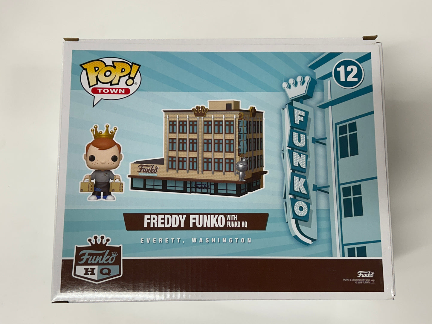 FUNKO FREDDY FUNKO WITH FUNKO HQ GREAT CONDITION