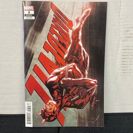 MARVEL COMICS - DAREDEVIL #8 JS CAMPBELL VARIANT!