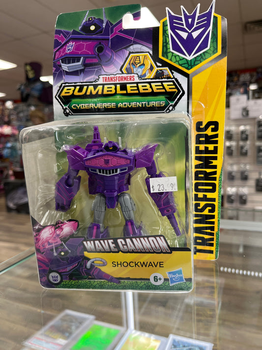 TRANSFORMERS BUMBLEBEE WAVE CANNON SHOCKWAVE