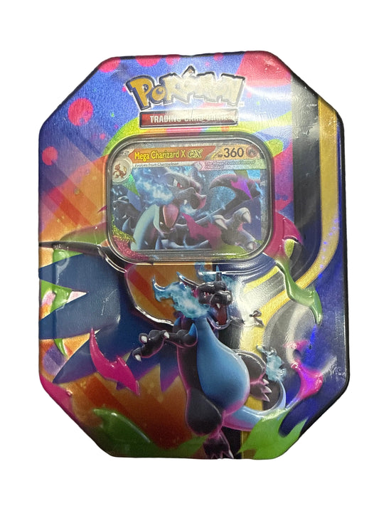 POKEMON TCG PHANTASMAL FLAMES TIN 4pks