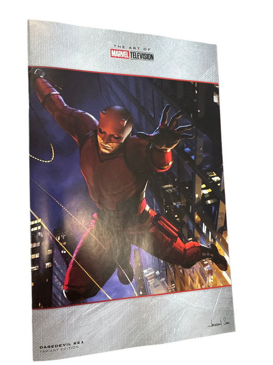 MARVEL COMICS DAREDEVIL #21 JACKSON SZE MARVEL TELEVISION WRAPAROUND VARIANT
