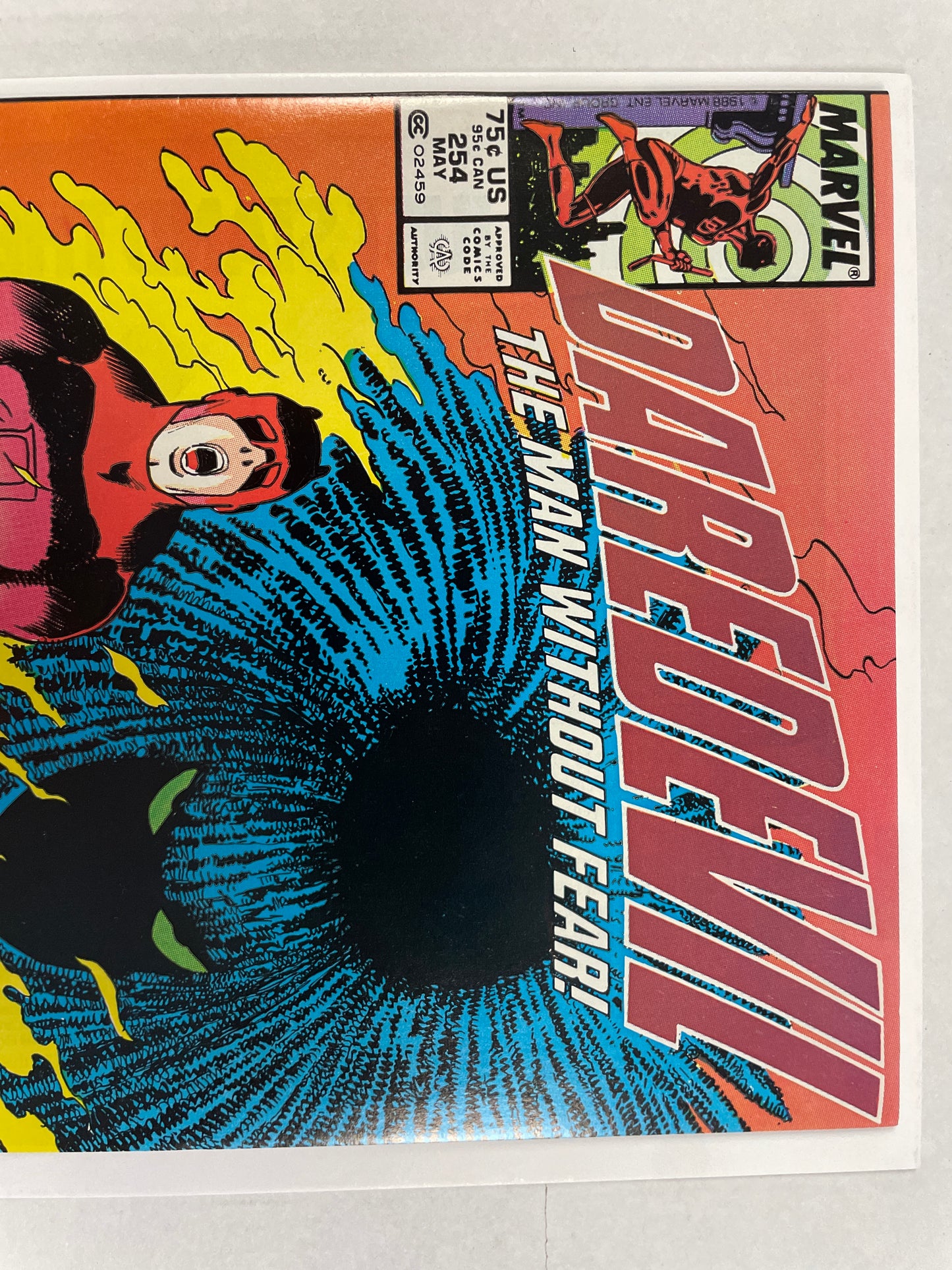 DAREDEVIL #254 (NEWSSTAND KEY, 1st TYPHOID MARY APPEARANCE!) NM/MINT