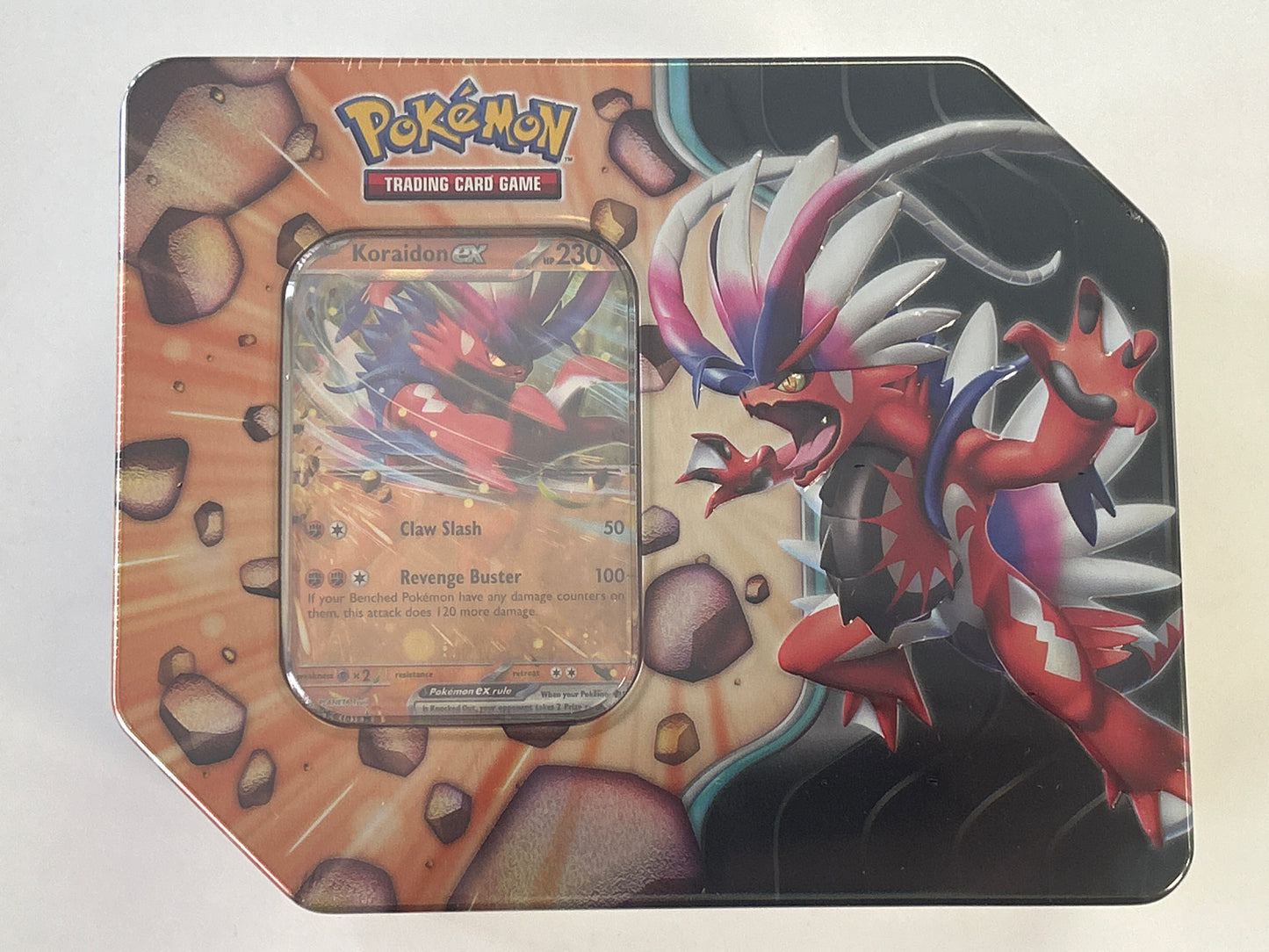 POKÉMON TCG KORAIDON EX TIN SEALED