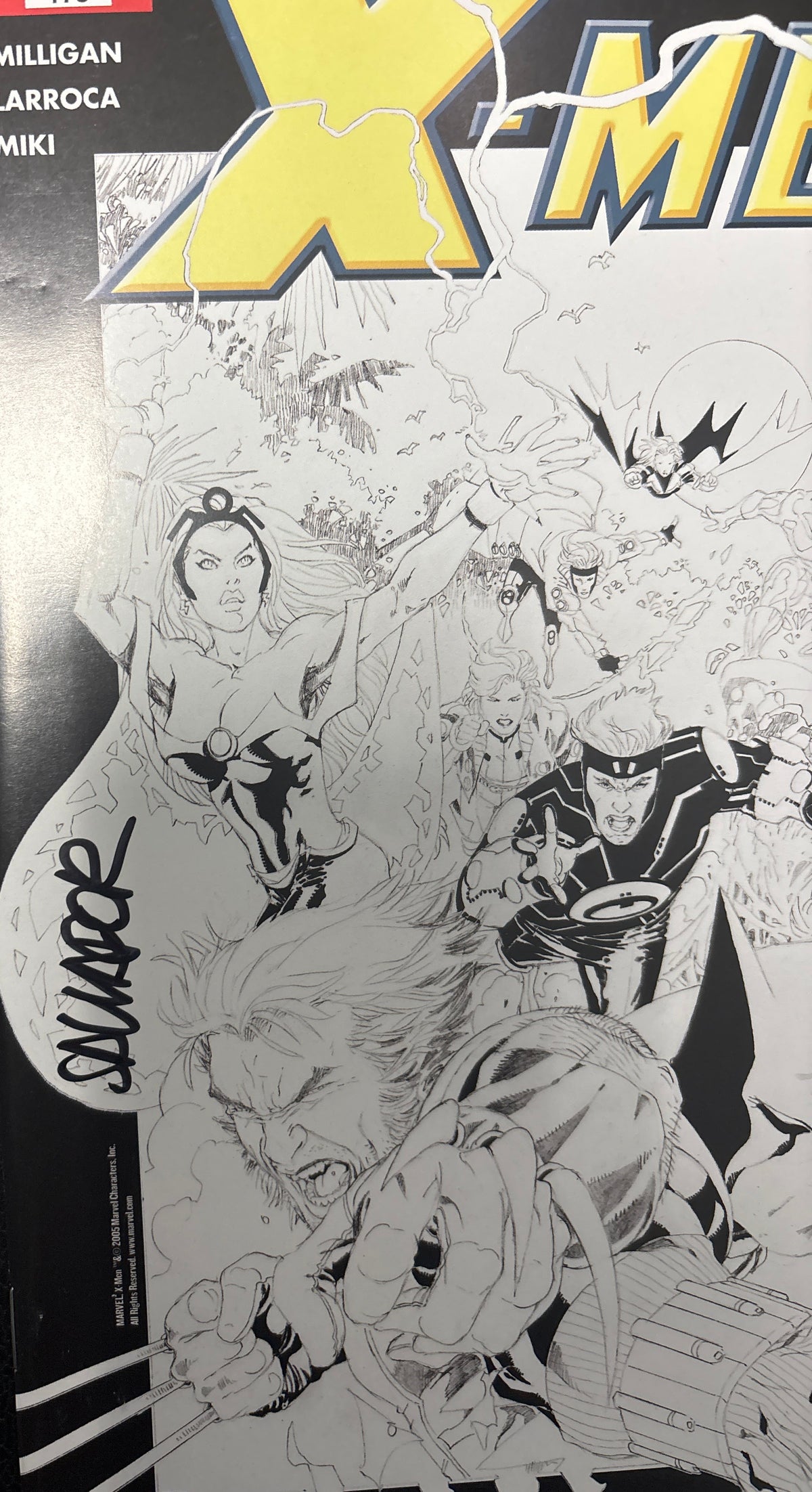 MARVEL X-MEN #175 SIGNED WITH CERTIFICATE OF AUTHENTICITY