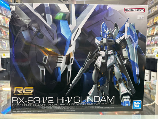 BANDAI GUNDAM RX-93 HI NU GUNDAM RG MODEL KIT