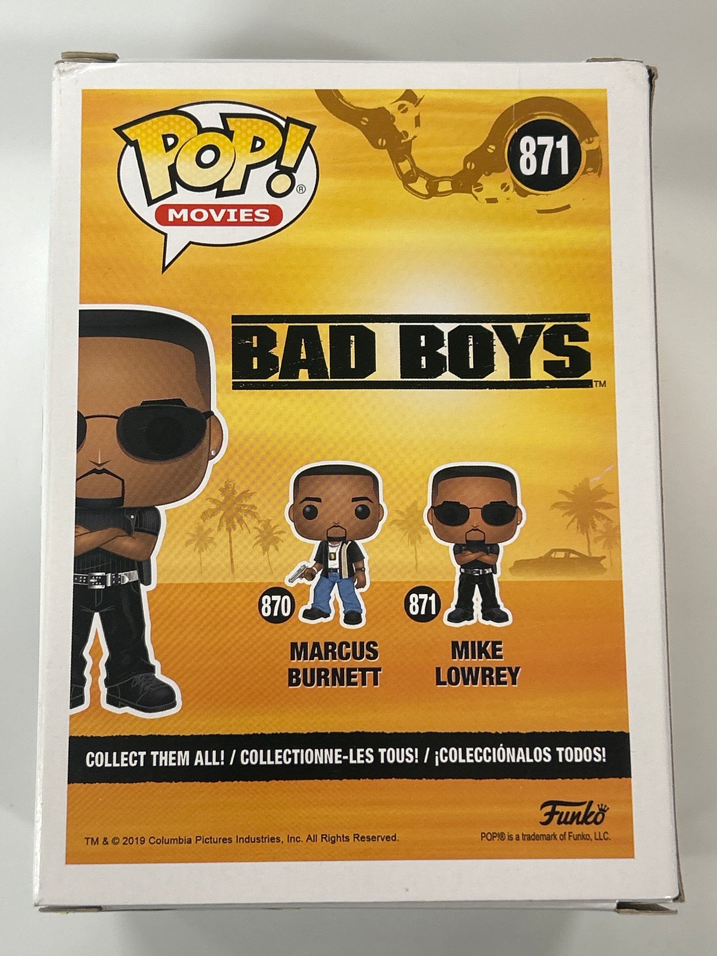 FUNKO POP BAD BOYS MIKE LOWREY GREAT CONDITION