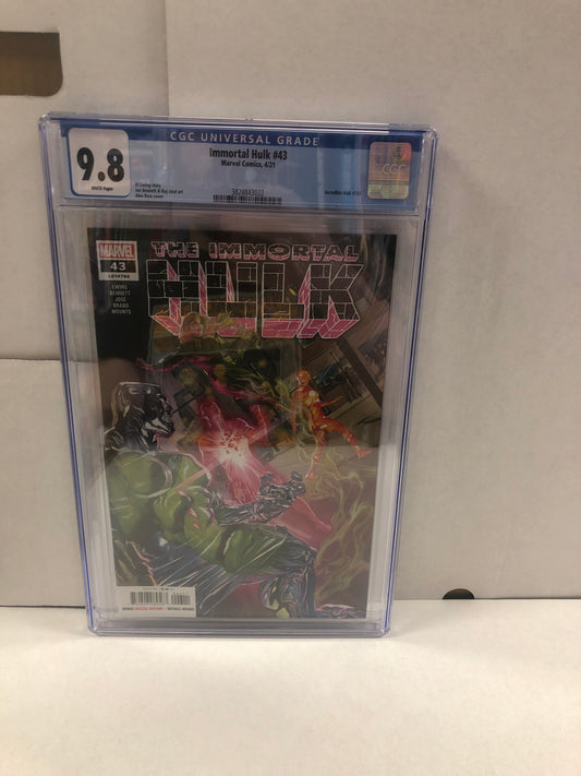 MARVEL COMICS IMMORTAL HULK #43 (2021) CGC 9.8 WP