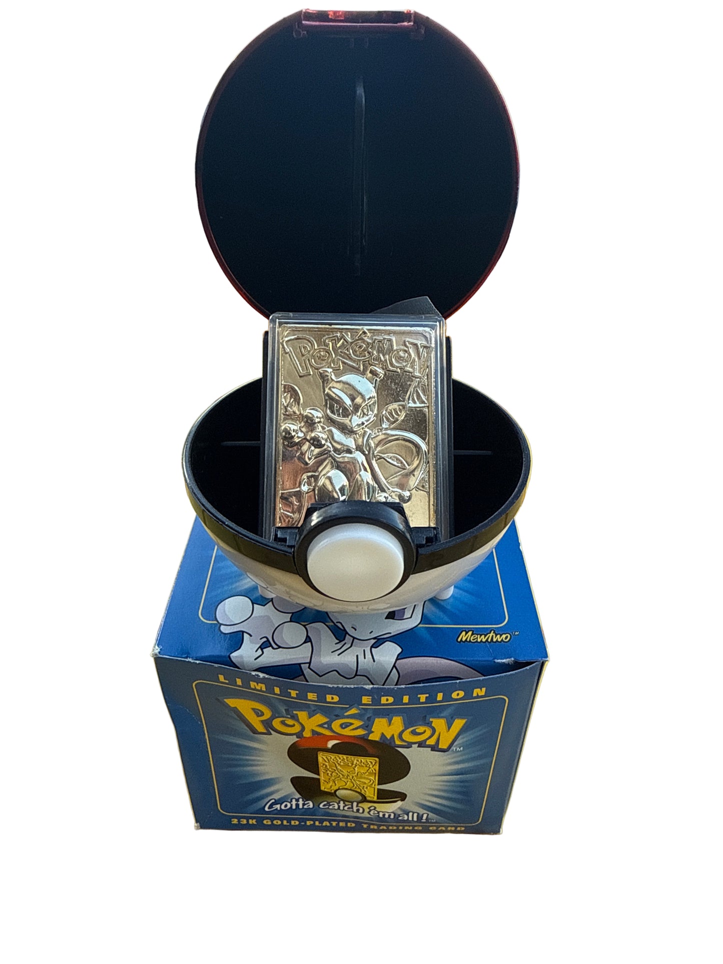 POKEMON 23KT GOLD-PLATED CARD MEWTWO BURGER KING