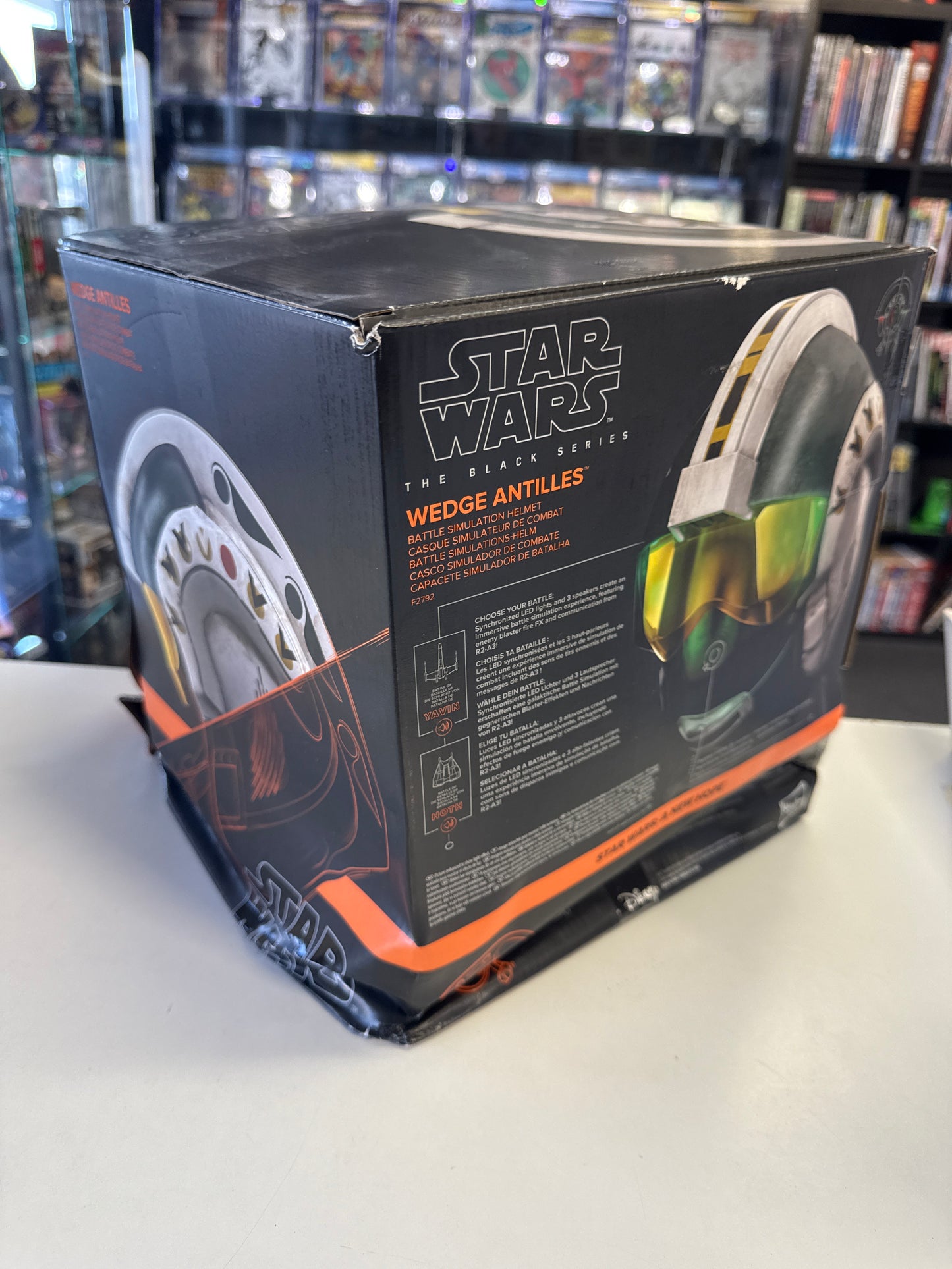 HASBRO BLACK SERIES WEDGE ANTILLES HELMET W/ BOX COLLECTABLE ADULT COLLECTABLE