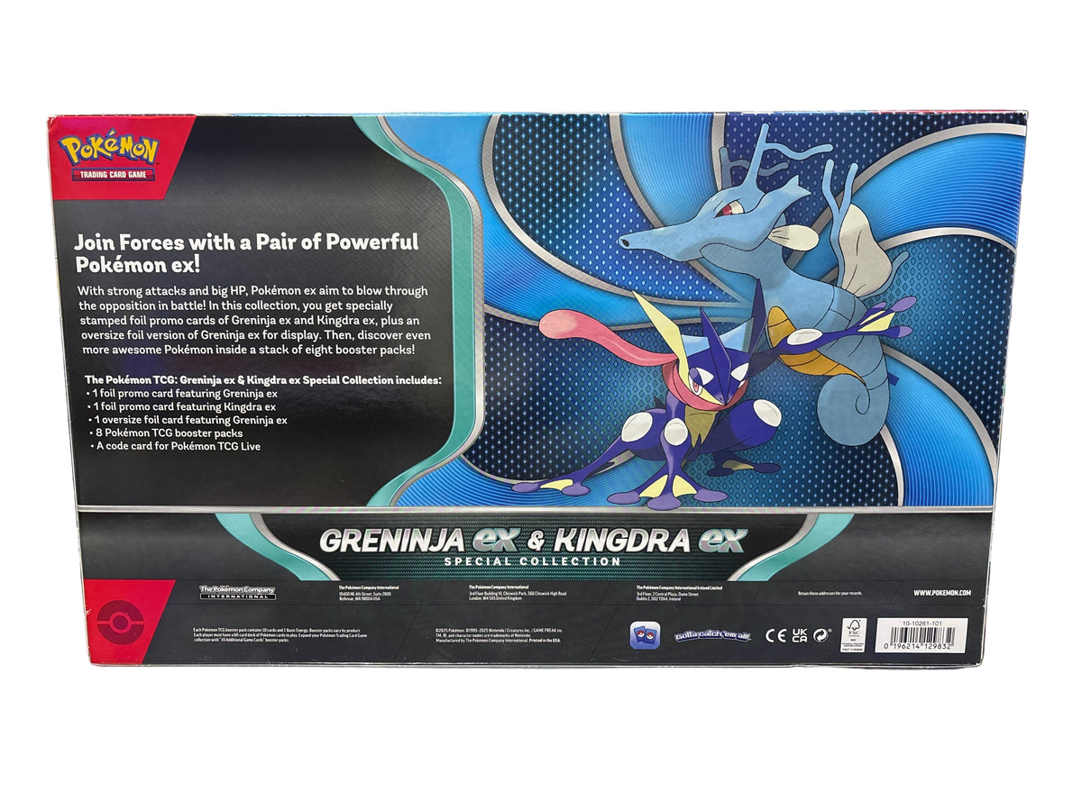 POKÉMON GRENINJA EX & KINGDRA EX SPECIAL COLLECTION