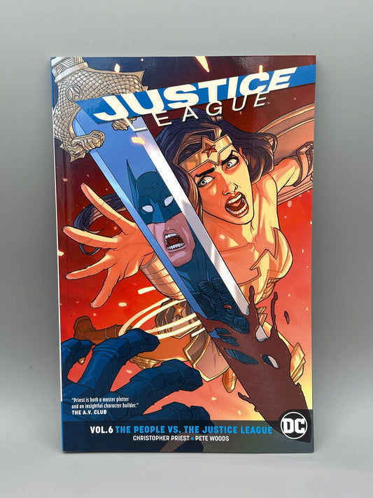 DC JUSTICE LEAGUE Vol 6 The People vs The Justice League