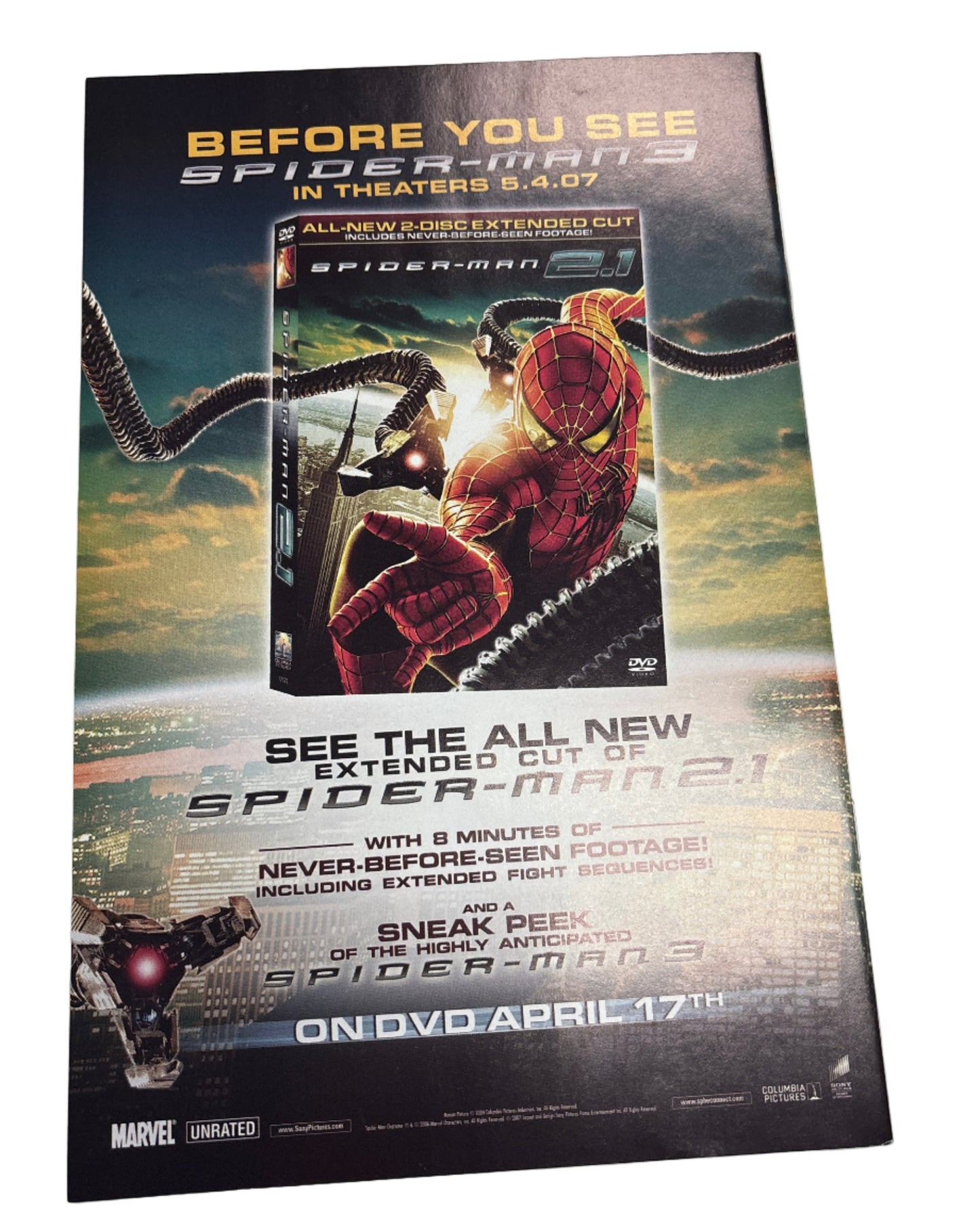 MARVEL COMICS SPIDER-MAN AND THE FANTASTIC FOUR #1