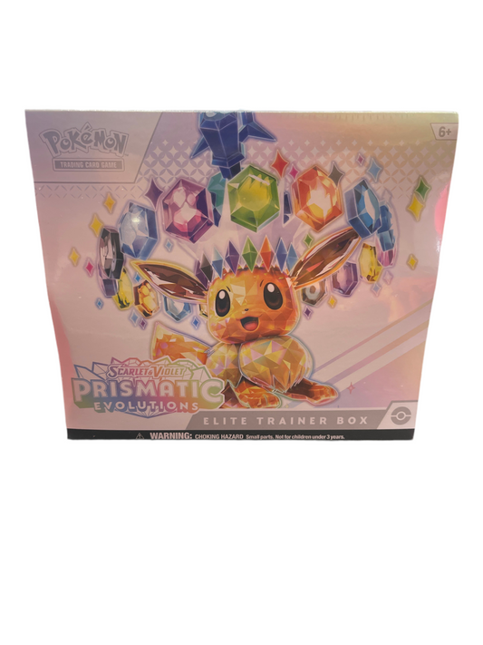 POKEMON TCG SCARLET & VIOLET PRISMATIC EVOLUTIONS ETB SEALED