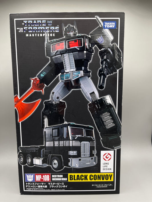 Transformers Masterpiece mp-10b Destron Unicronian Herald Black Convoy