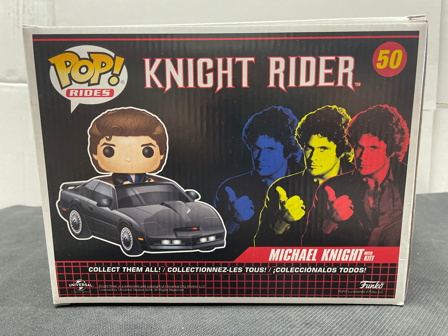 KNIGHT RIDER #50 FUNKO POP RIDES (2018 EXCELLENT CONDITION)