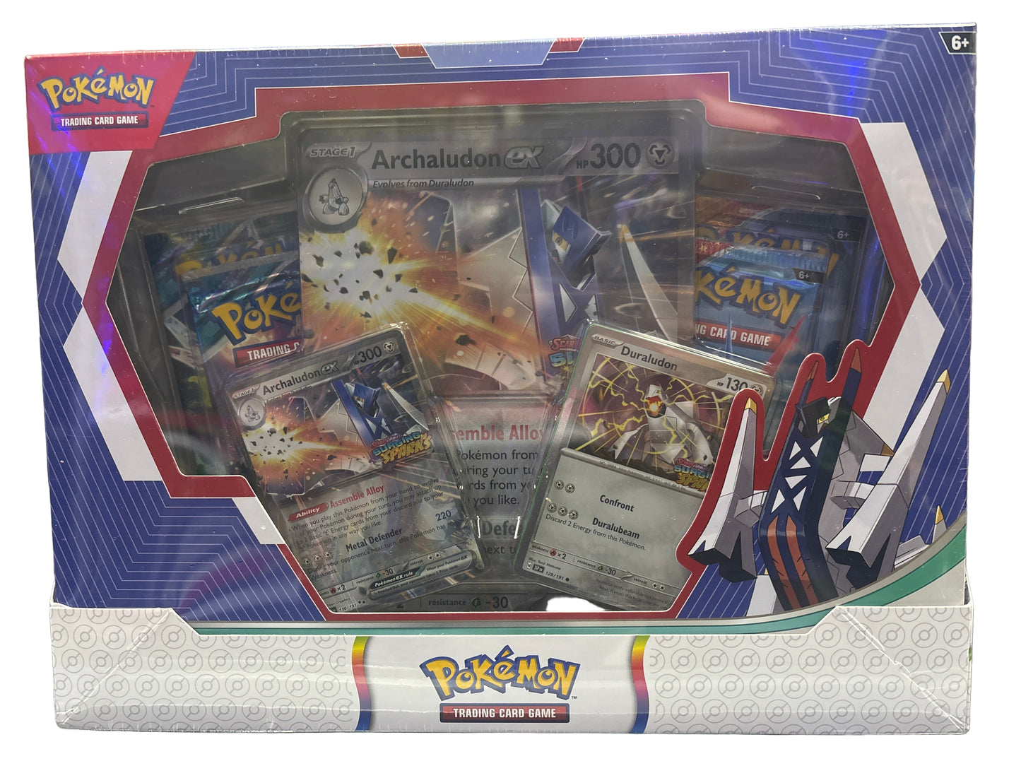 POKÉMON ARCHALUDON EX BOX & RESHIRAM EX BOX